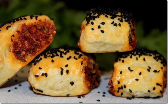 Feuilletés aux saucisses, Rachida Amhaouch