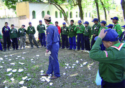 Les scouts au service des personnes âgées