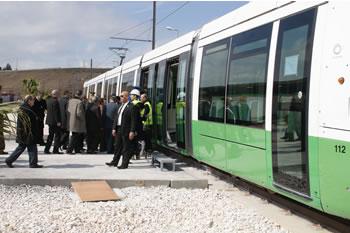 Le tramway roule à Constantine TRANSPORTS