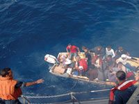 Affrontement entre harraga et gardes des côtes Deux morts et quatre blessés au large de Annaba