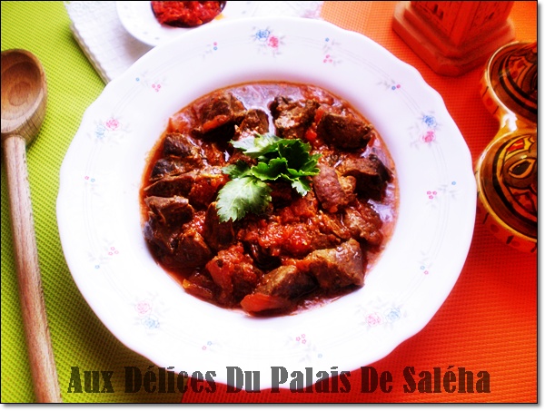 kebda m'charmla (Foie aux oignons vinaigrés)