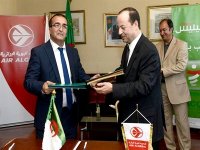 Signature d'une convention entre Mobilis et Air Algérie au profit des hadjis