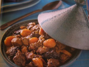 TAJINE DE POULET AU MIEL ET FRUITS SECS