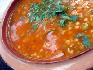 Berkoukes aux légumes (plombs au légumes)