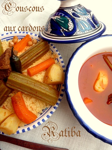 Couscous aux cardons