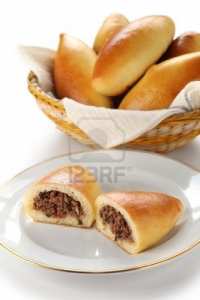 Pirojki à la viande :