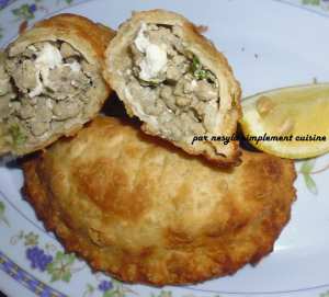 Bourak l'aâjin à la viande hachée