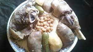 couscous à la Panse d’Agneau Farcie. (Osbanes).