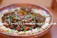 Tajine d'agneau aux pruneaux et abricots secs