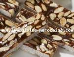 Nougat aux amandes et miel