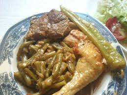 Haricots verts façon constantinoise