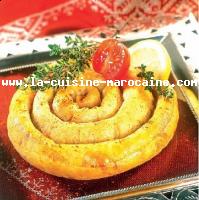 Mhancha à la kefta et légumes