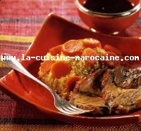Couscous à l'agneau rôti