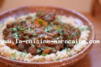 Tajine d'agneau aux pruneaux et abricots secs