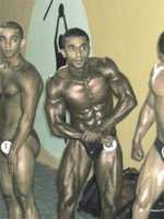 Body-building :  Redouane Lahnèche  en championnat du monde