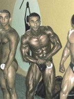 Body-building :  Redouane Lahnèche  en championnat du monde