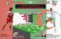 Émirats vs Algérie : Ultime match-test avant le Mondial