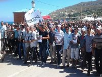 Tizi-Ouzou : marche de dénonciation du terrorisme à Azeffoune