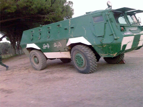 إصابة 4 دركيين وفتاة في انفجار قنبلة ببومرداس