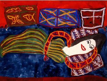 Les oeuvres de Baya exposées à Vallauris en FranceSUR L'INITIATIVE DE LA FONDATION MAEGHT