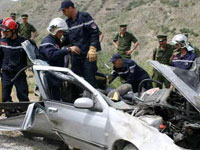 موكب زفاف يتحول إلى مأتم بابن باديس.. هلاك شخصين وإصابة 6 آخرين بجروح في حادث مرور بقسنطينة