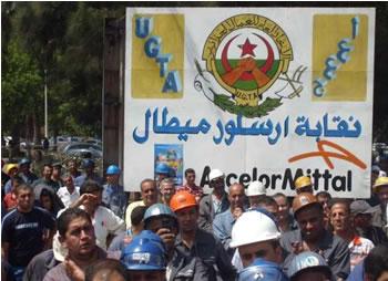 5400 travailleurs en colèreREUNION TRIPARTITE MERCREDI PROCHAIN À ARCELORMITTAL D'EL HADJAR