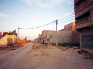 Actes de vandalisme à Sidi Okba Eclairage public à Biskra