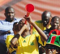 Vuvuzelas. Carton rouge !