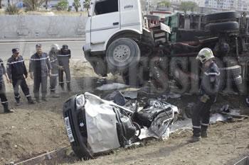 C'est la course contre... la mort! ACCIDENTS DE LA CIRCULATION