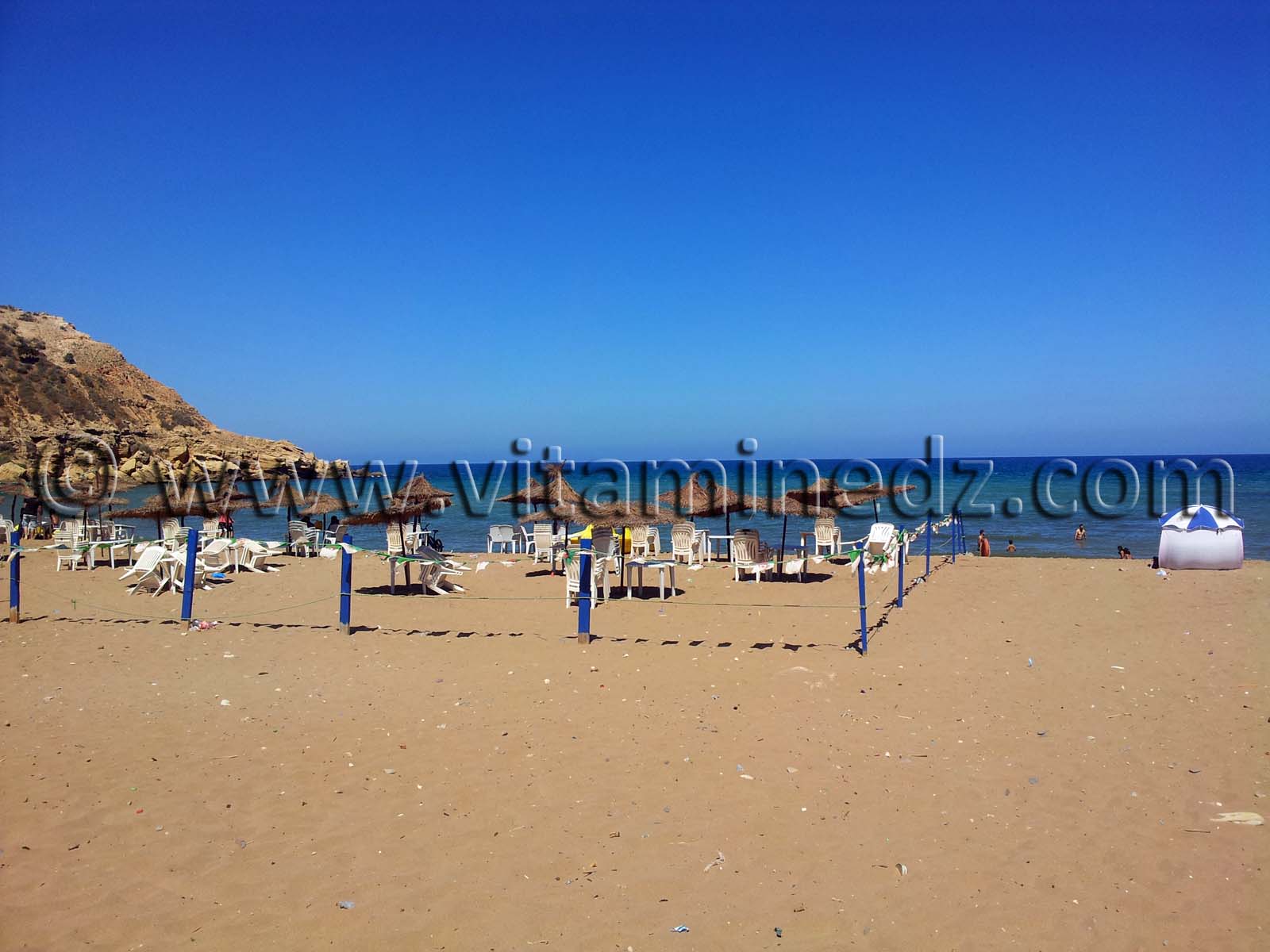 AIN TEMOUCHENT : La plage de Sidi Djelloul