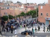 Répression de manifestants sahraouis par les forces marocaines à El-Ayoun occupée