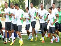 Mondial-2014 (éliminatoires) Algérie-Mali : 2e séance d'entraînement des Verts à Sidi Moussa