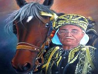 L'artiste peintre Tayeb Laïdi (Laghouat) lauréat d'un concours à Dubaï
