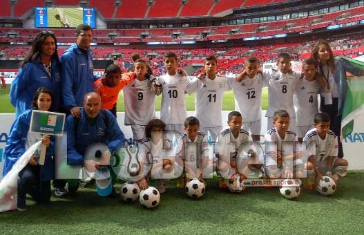 Danone Nations Cup : Les enfants d'AFAK Relizane émus de découvrir Wembley