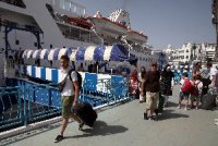 Un nombre exceptionnel de passagers Transport maritime de voyageurs durant l'été