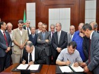 Deux projets de partenariat dans la filière industrielle de l'eau signés à Alger