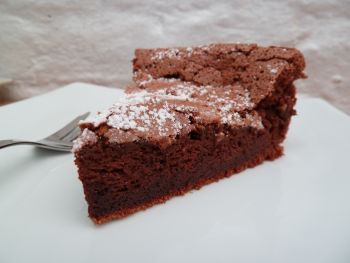 Gâteau au chocolat sans farine