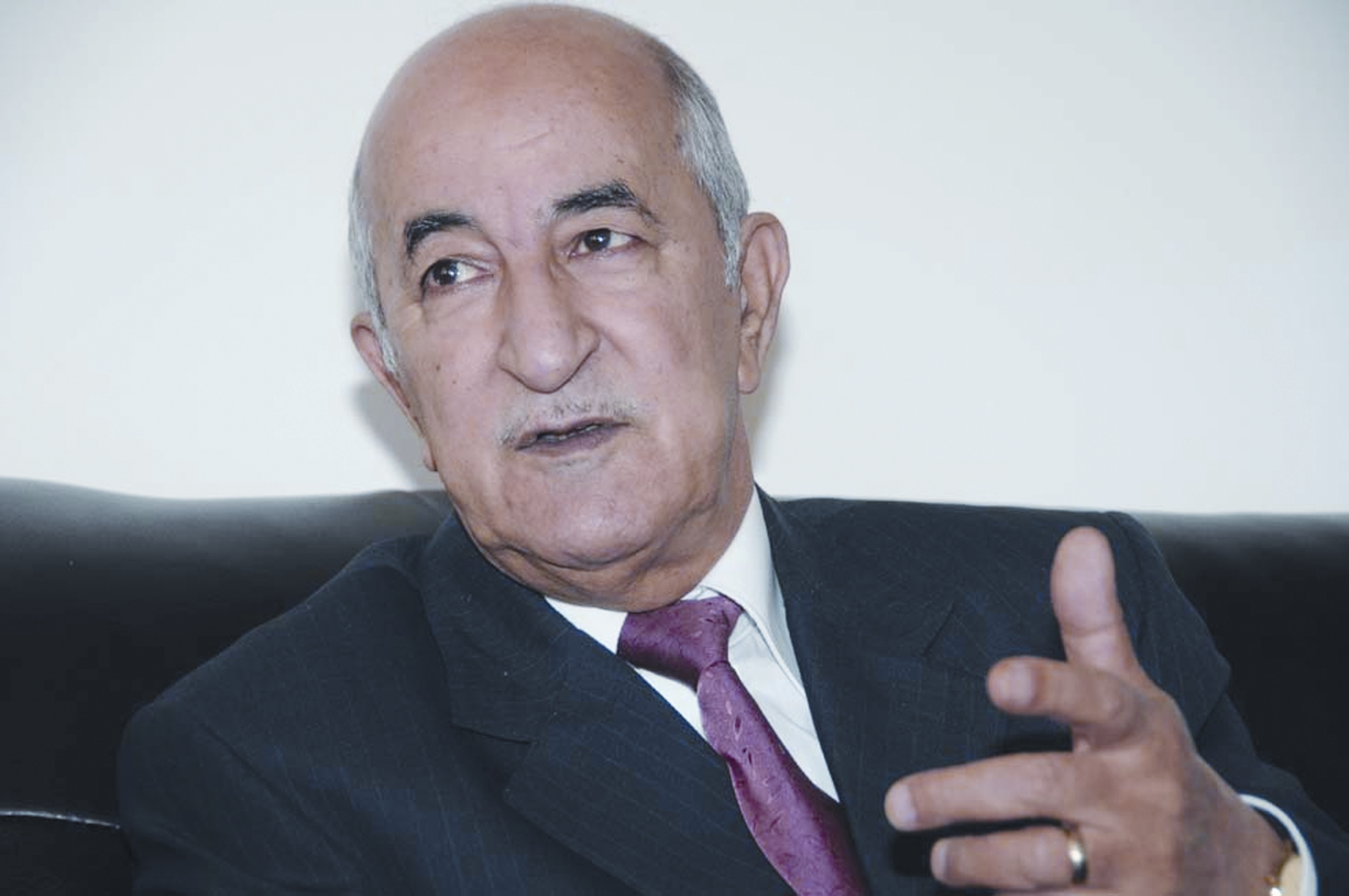 Le ministre de l'Habitat et de l'urbanisme, Abdelmadjid Tebboune : 