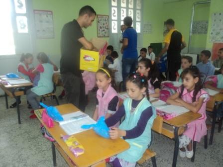 L'association thafath de Lemroudj encourage les écoliers