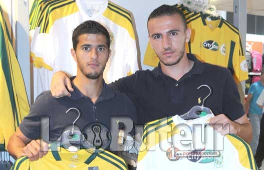 Le nouveau maillot de la JSK présenté hier