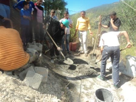 Volontariat au quartier Ith Kébila Lemroudj