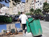 Et revoilà le bénévolat ! Opération de nettoyage du quartier de Oued Romane