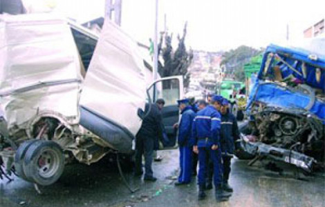 قتيلان في حادث مرور خطير جنوب غرداية