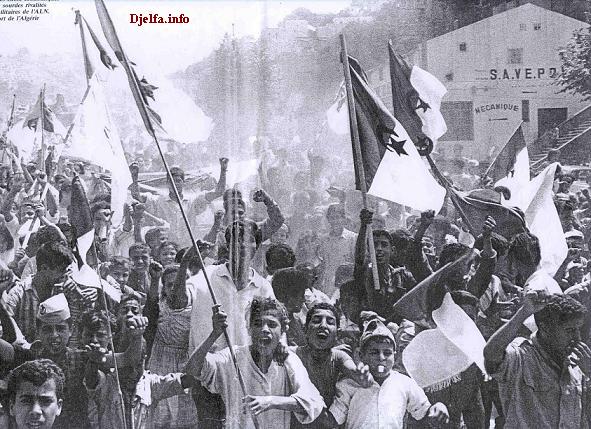 احتفالات النصر ضد الإحتلال الفرنسي1962)