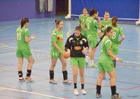 Omnisports/ Handball Mondial-2013 dames (pr'paration) D'calage du stage du sept national