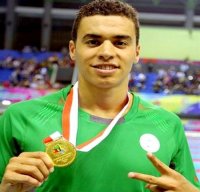 Nouvelle médaille d'or pour le nageur Oussama Sahnoune