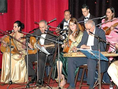 El Inchirah et Oranina à la troisième soirée du Festival international du malouf de Constantine
