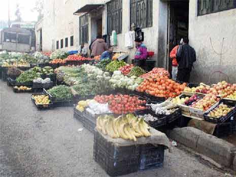 La ville devenue souk