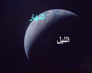 الليل والنهار يتداخلان