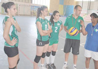 Omnisports/ Volley-ball CAN-2013 (Dames et Messieurs) Fiasco de la balle au filet alg'rienne